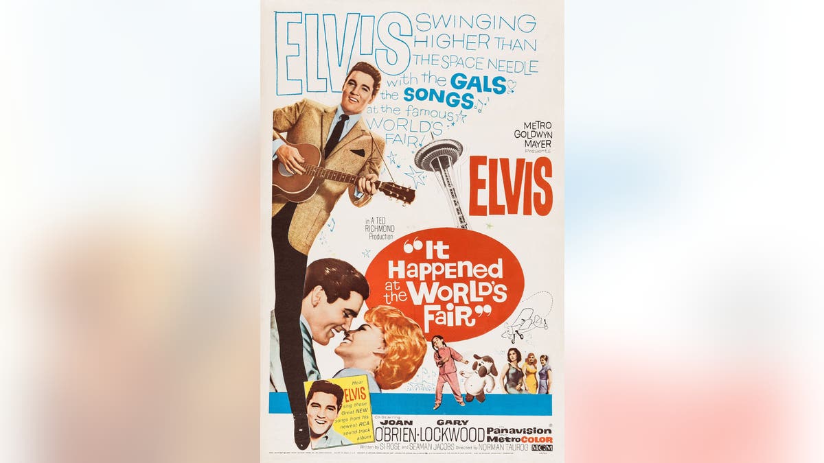 It Happened At The World's Fair poster