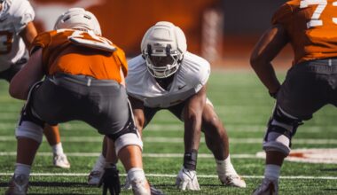 Report: Texas DL Justus Terry expected to miss spring practice