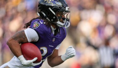 Keaton Mitchell, former Packers visitor, was not tendered by Baltimore