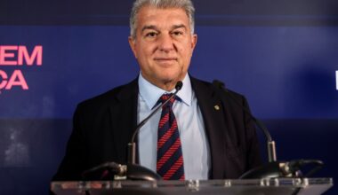 Joan Laporta says it’s ‘not mandatory’ for Barcelona to sign a new No. 9