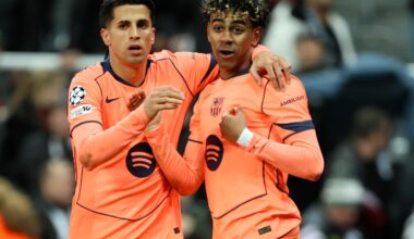 João Cancelo takes over on Barcelona’s left, as Hansi Flick’s team struggles with injuries