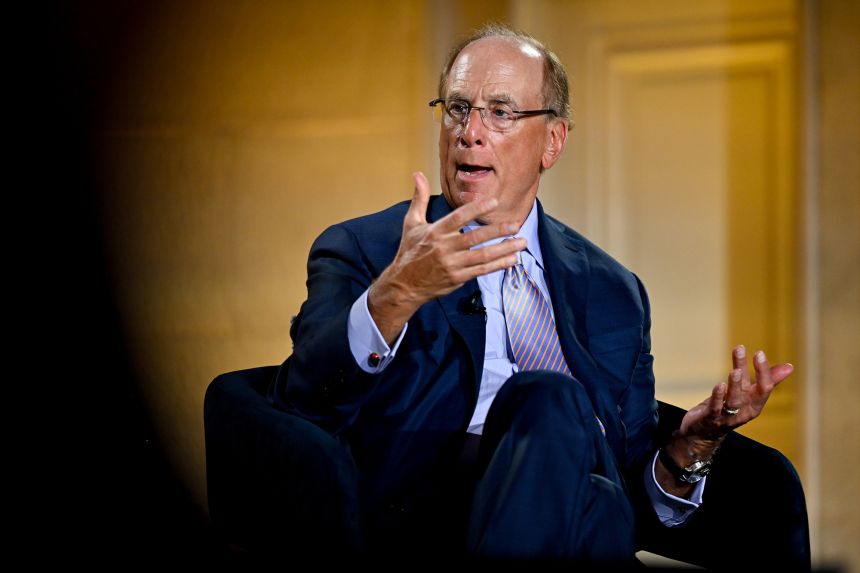 BlackRock CEO Larry Fink.