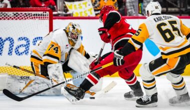 Penguins/Hurricanes Recap: Pens crunched by Carolina, lose 5-1