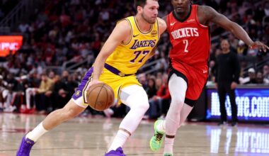 Lakers vs. Rockets Final Score: Luka leads LA to sixth straight win