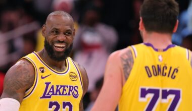 Grades for LeBron, Luka Dončić, Austin Reaves in Lakers win vs. Rockets
