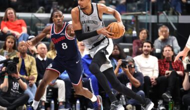 Wembanyama powers Spurs past Clippers 119-115 after wild swings and a late scare to reach 50 wins