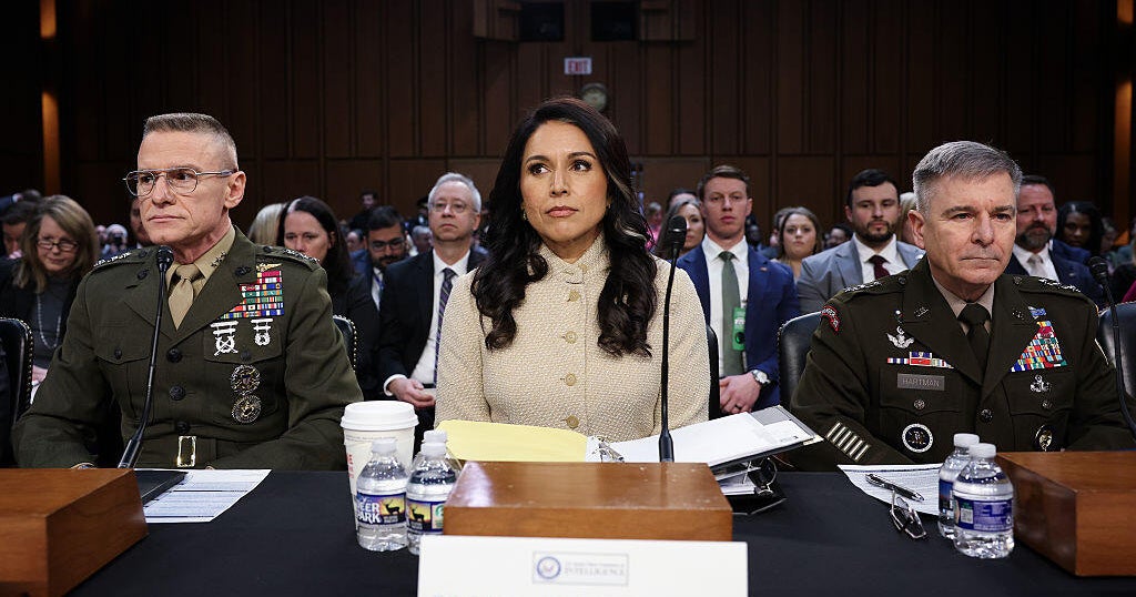 Tulsi Gabbard, top intel officials testify at Senate hearing on threats to U.S.