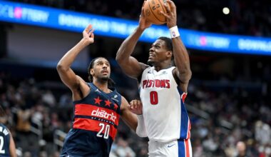 Pistons push past Wizards 117-95 in their first game without Cade Cunningham