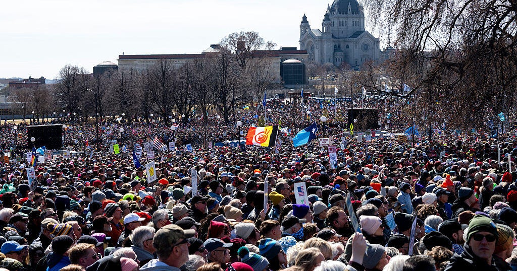 Millions turn out for "No Kings" rallies held worldwide to protest against Trump