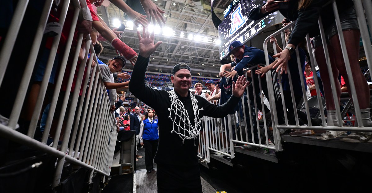 NCAA Tournament: What Tommy Lloyd, Arizona Wildcats players said after beating Purdue to clinch Final Four bid
