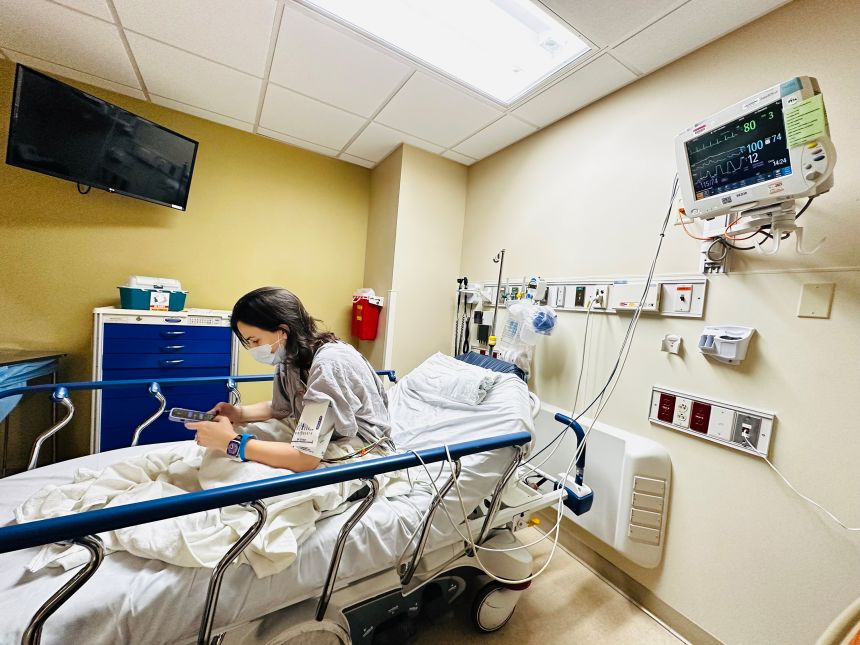 Gigi Campos was hospitalized following her heart attack.