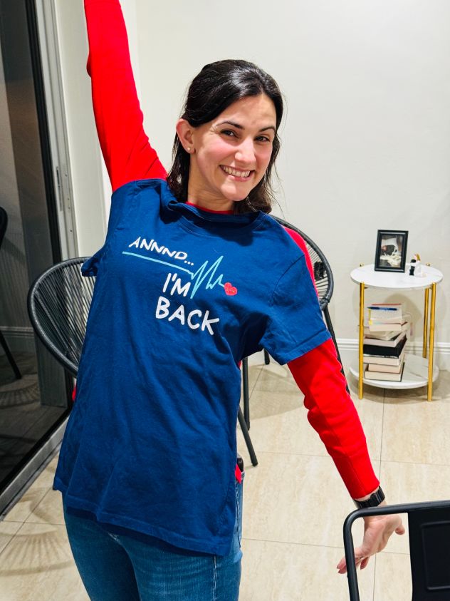 Gigi Campos is now a heart health advocate who encourages other young women to know their cholesterol levels and family history.