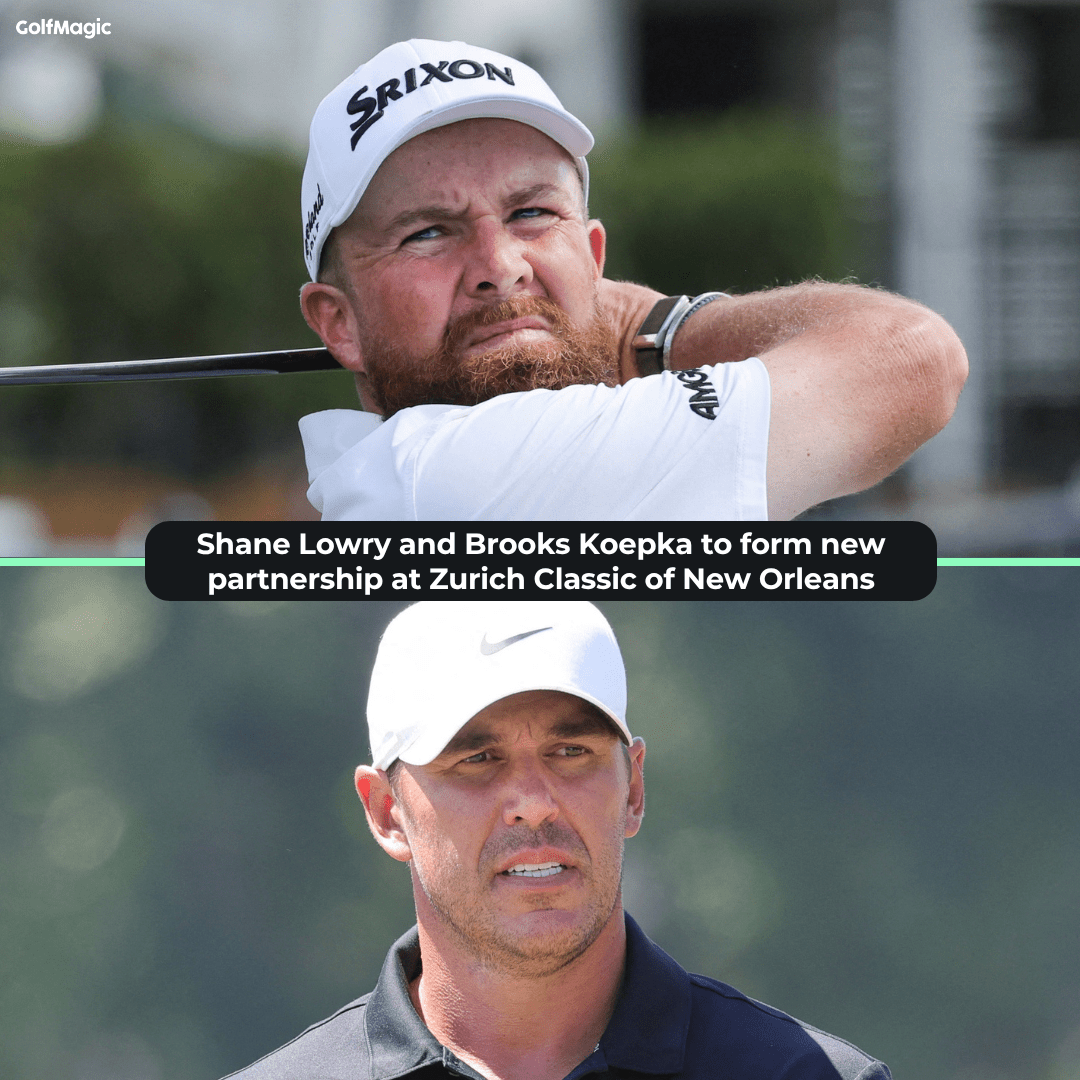 Shane Lowry and Brooks Koepka