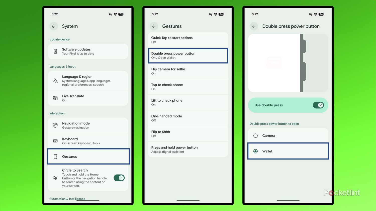 google-wallet-double-press-pixel-gesture