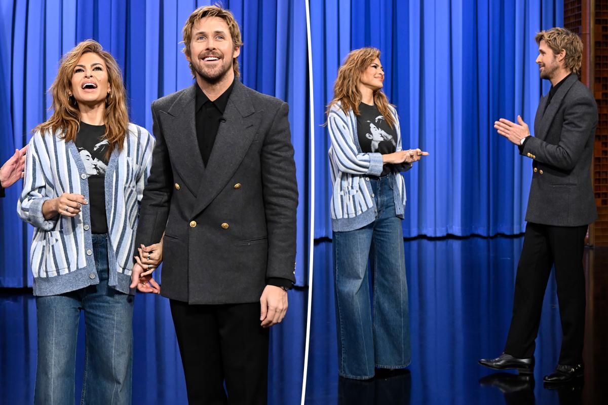 Ryan Gosling, Eva Mendes make first official appearance together in more than a decade