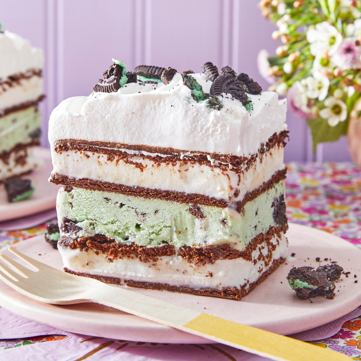 green ice cream cake for kids st patricks day