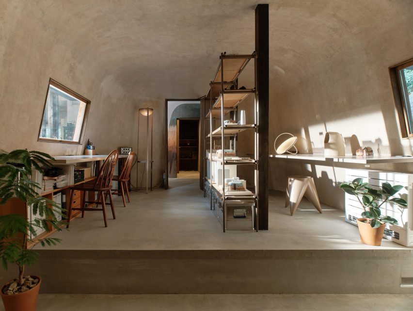 Japanese home office interior