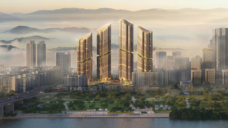 Heatherwick Studio Unveils Design for Daegyo Apartments Redevelopment in Seoul, South Korea - Image 1 of 10
