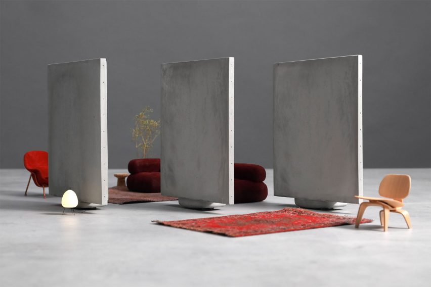 Heirloom House concrete furniture