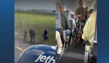 Bomb threat reported on JetBlue flight from Boston to Florida deemed ‘not credible’, authorities say – Boston 25 News