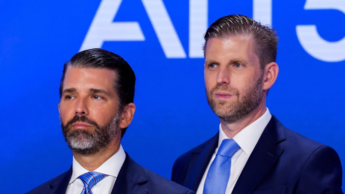 Trump sons back launch of new military drone company