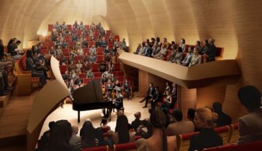 Shigeru Ban Timber Concert Hall Altdorf