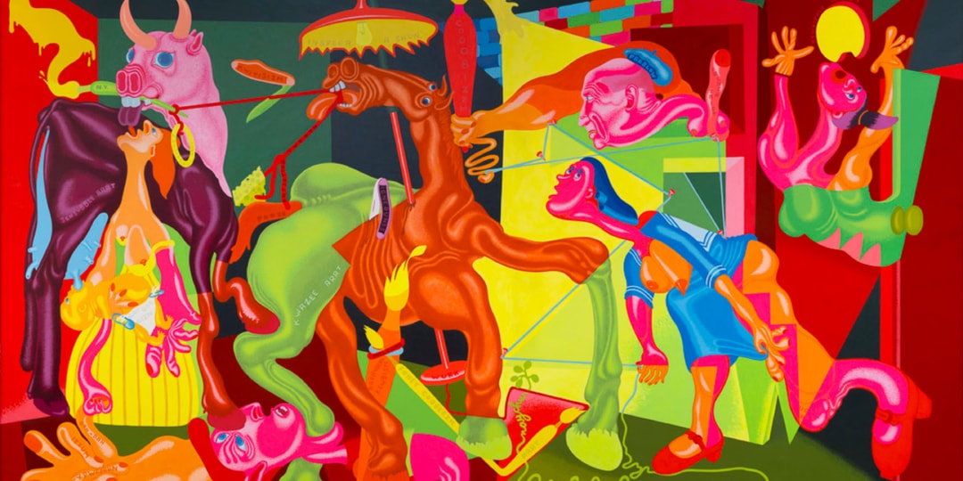 Peter Saul's 'Art History' Gladstone Gallery New York