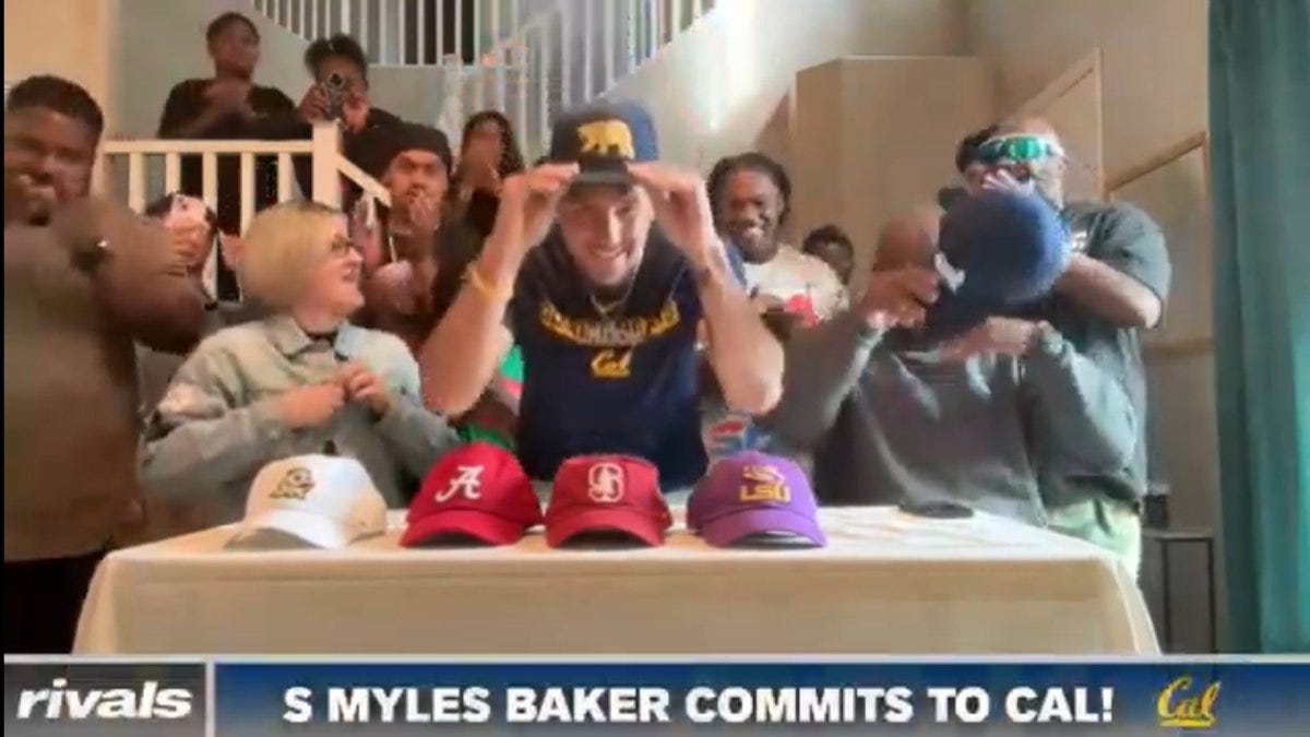 Cal Lands Commitment From Four-Star Safety Myles Baker