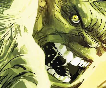 HULK REACHING FOR THE READER