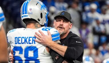 Detroit Lions officially release Taylor Decker