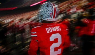 Caleb Downs flagged with significant knee issue at NFL Combine