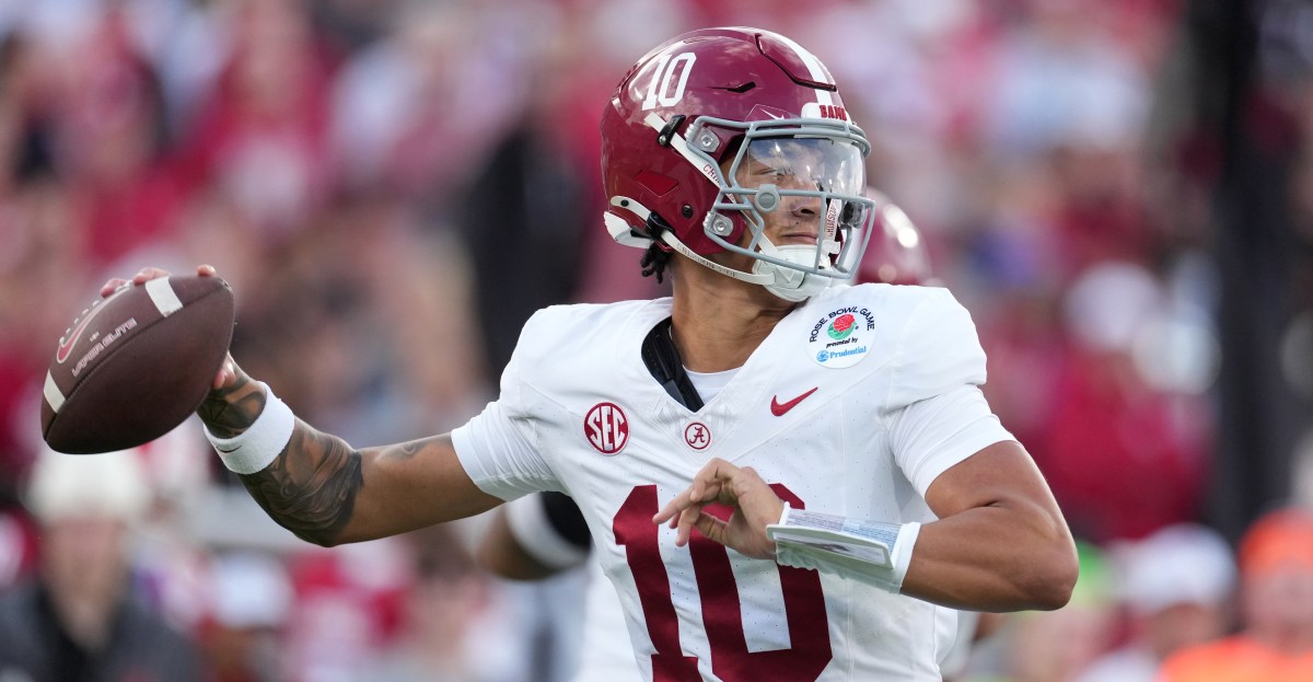 Alabama football coach Kalen DeBoer sees growth in QB Austin Mack