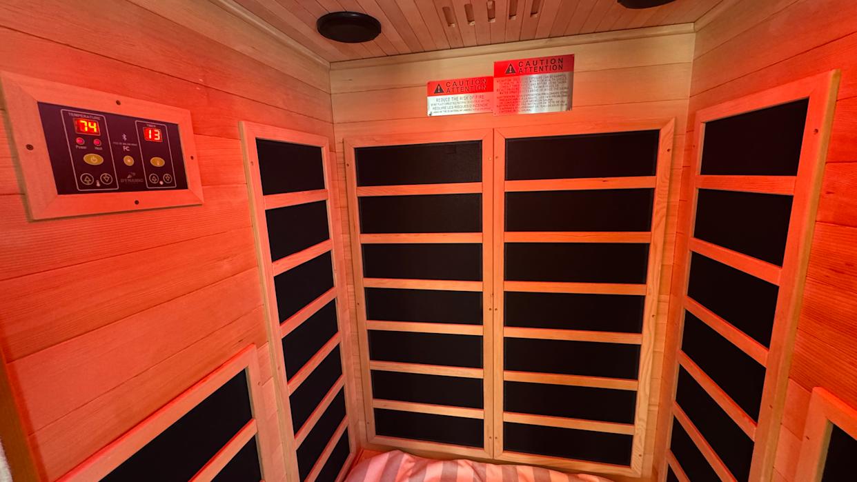 At-home saunas are all the rage right now — so we tried one to see if they're actually worth it
