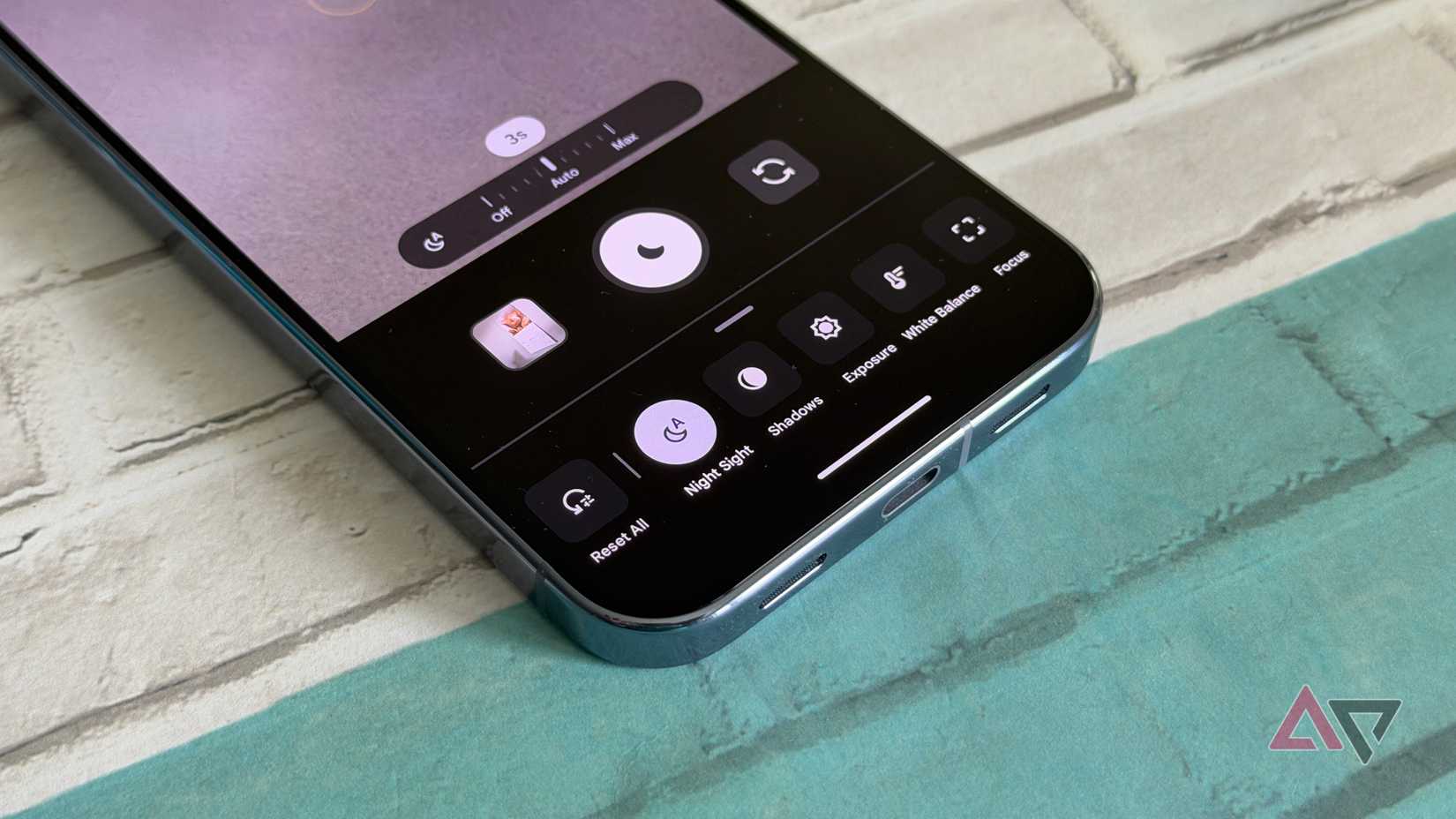 Editing options on the Google Pixel 10 Pro XL