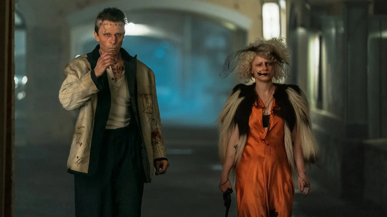 Frank and The Bride strut their stuff in The Bride!