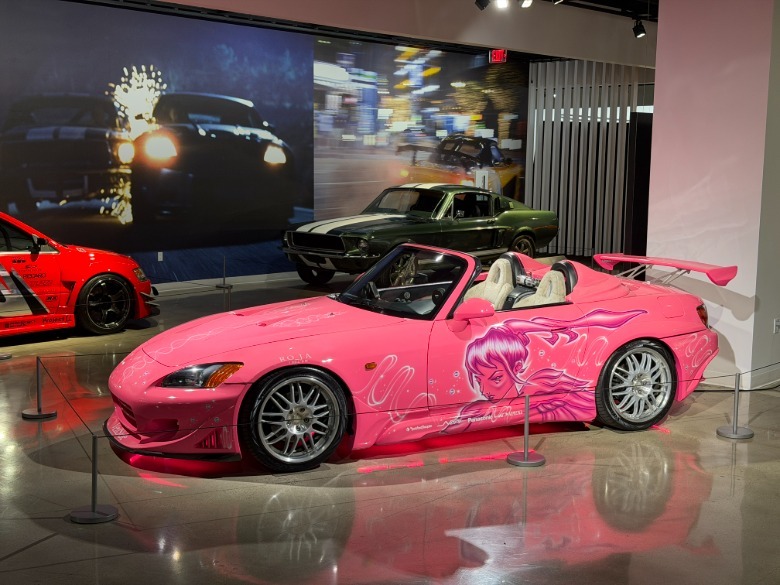 Suki's pink Honda S2000 from 2 Fast 2 Furious