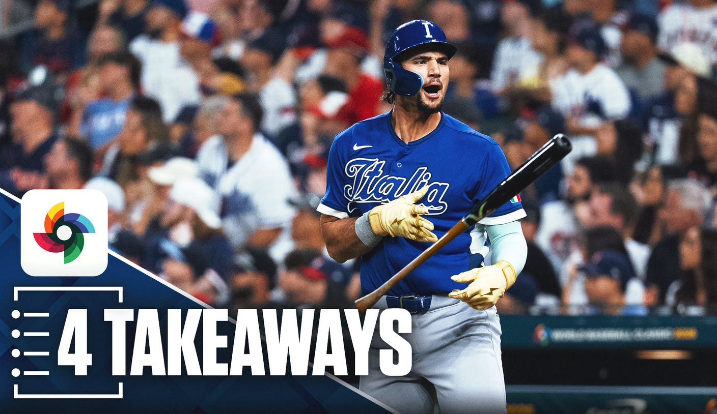 4 Takeaways from Italy's Stunning World Baseball Classic Upset Over Team USA