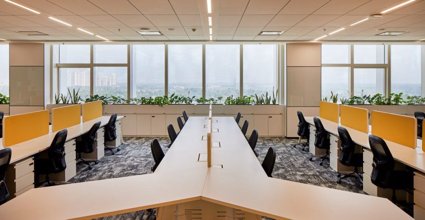 Office interior by Morphogenesis