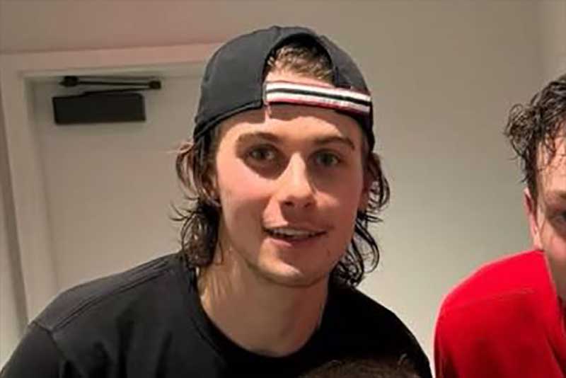 Jack Hughes fixed smile after the Olympics