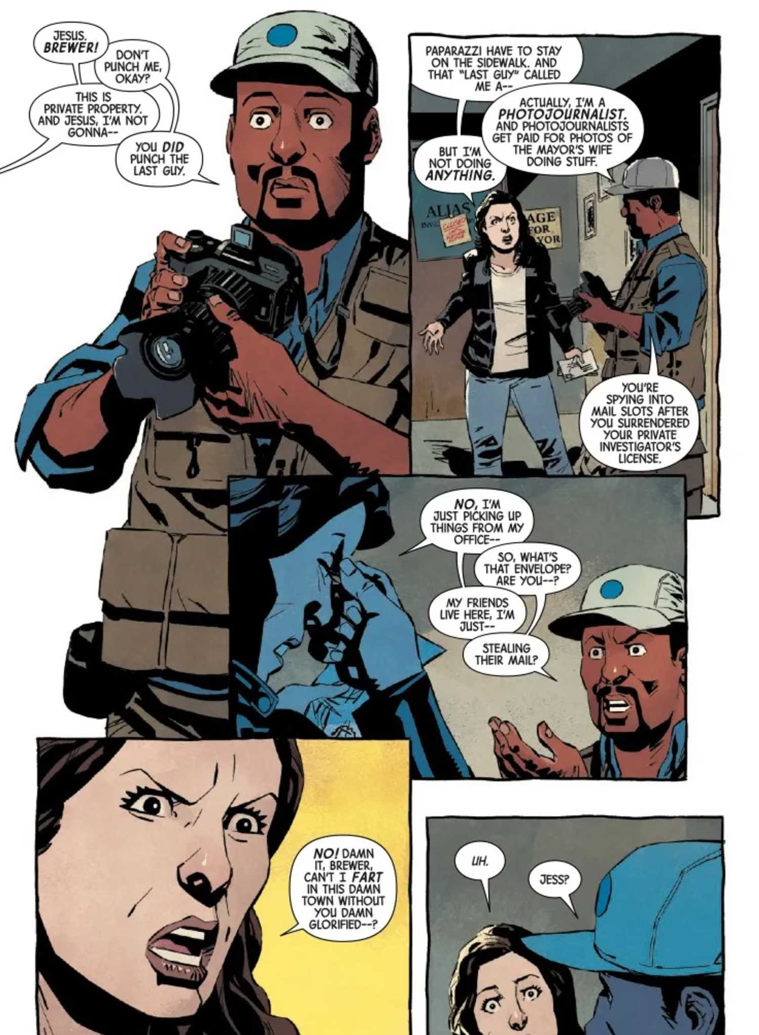 jessica jones struggles to investigate because she's the mayor's wife