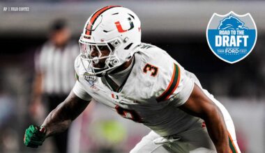 Miami edge rusher Akheem Mesidor