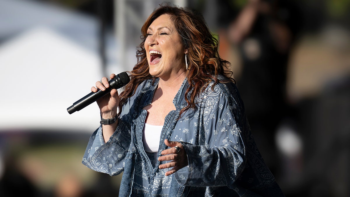 Jo Dee Messina performing in California at the Country Summer Music Festival in June 2024.