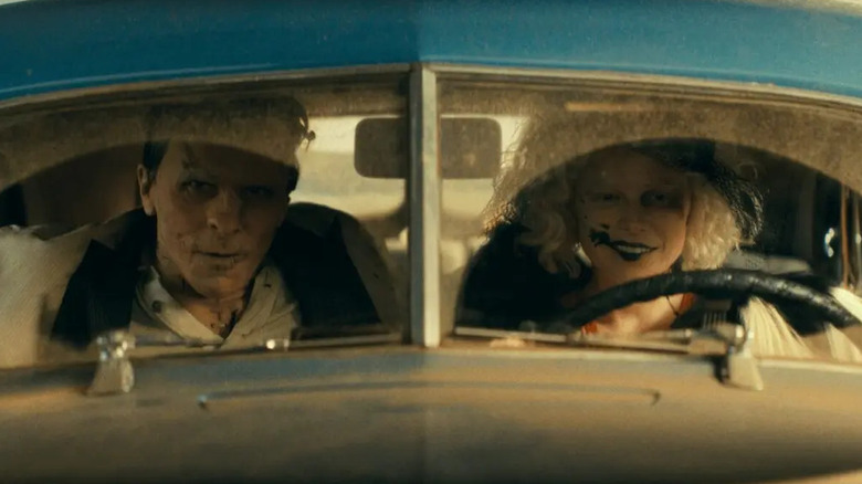 Frank and The Bride go for a sunday drive in The Bride!