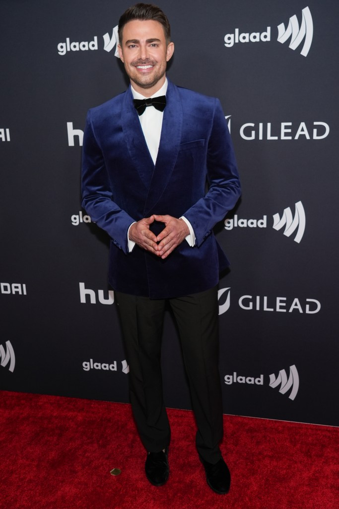 Jonathan Bennett attends the 2026 GLAAD Media Awards
