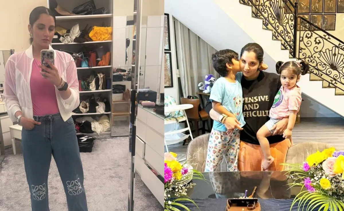 Inside Sania Mirza's Greek-Style Villa In Dubai's Palm Jumeirah With A Pool And Walk-In Closet