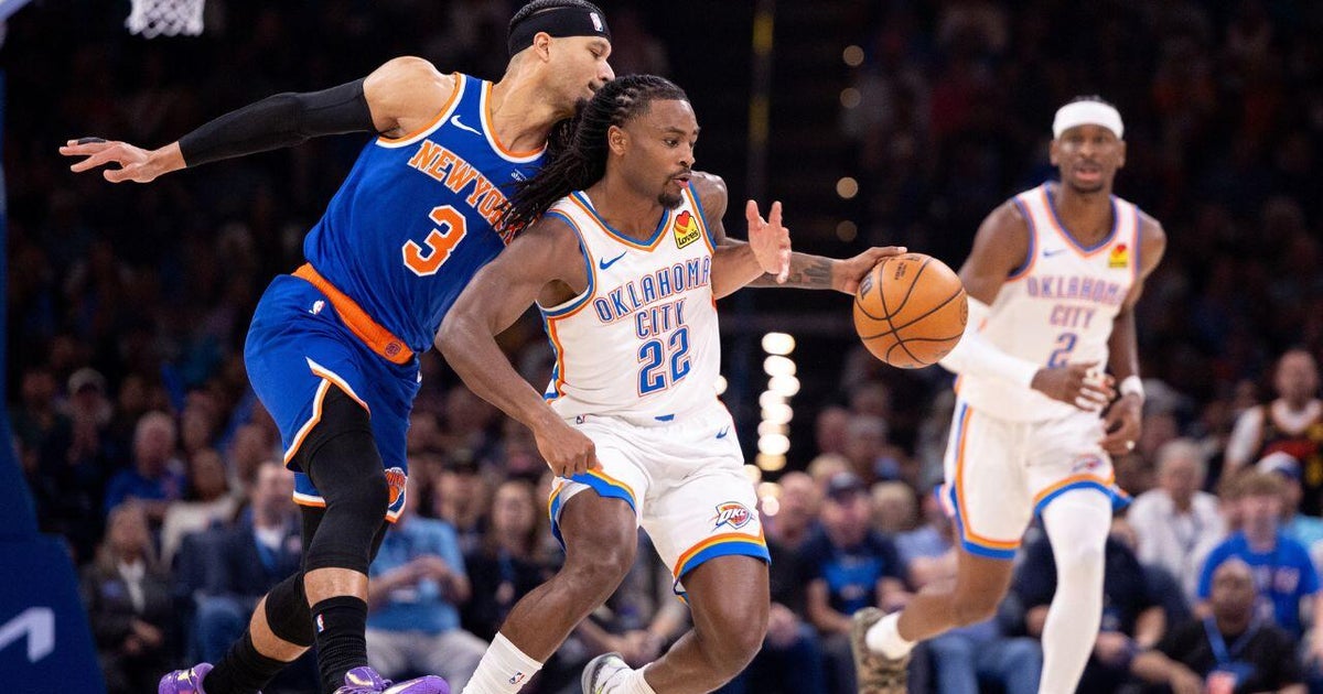 Thunder pull away late, hand Knicks second straight loss