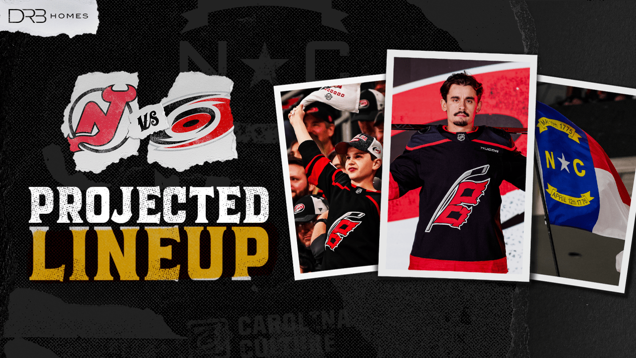 Projected Lineup: March 28 vs. New Jersey