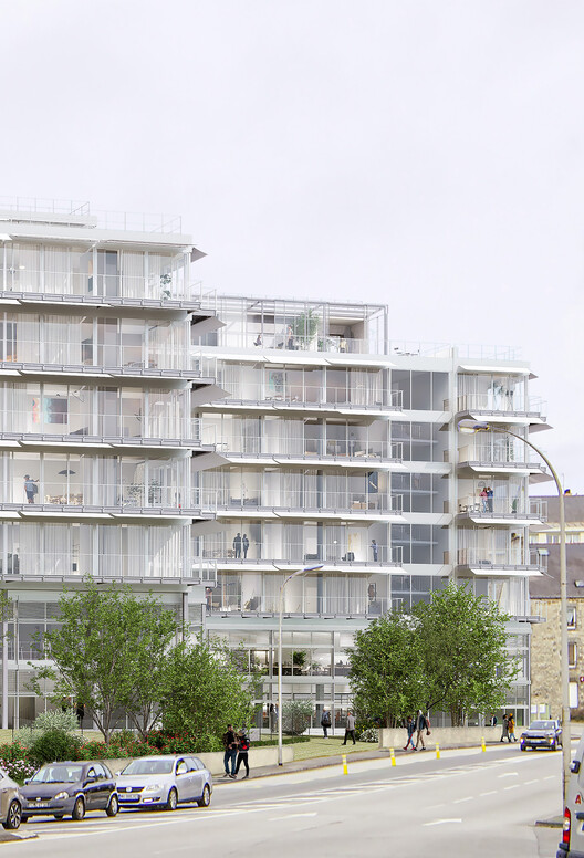 Lacaton & Vassal and Emmanuelle Delage to Transform Administrative Center into Mixed-Use Housing and Offices in Vannes, France - Image 1 of 21