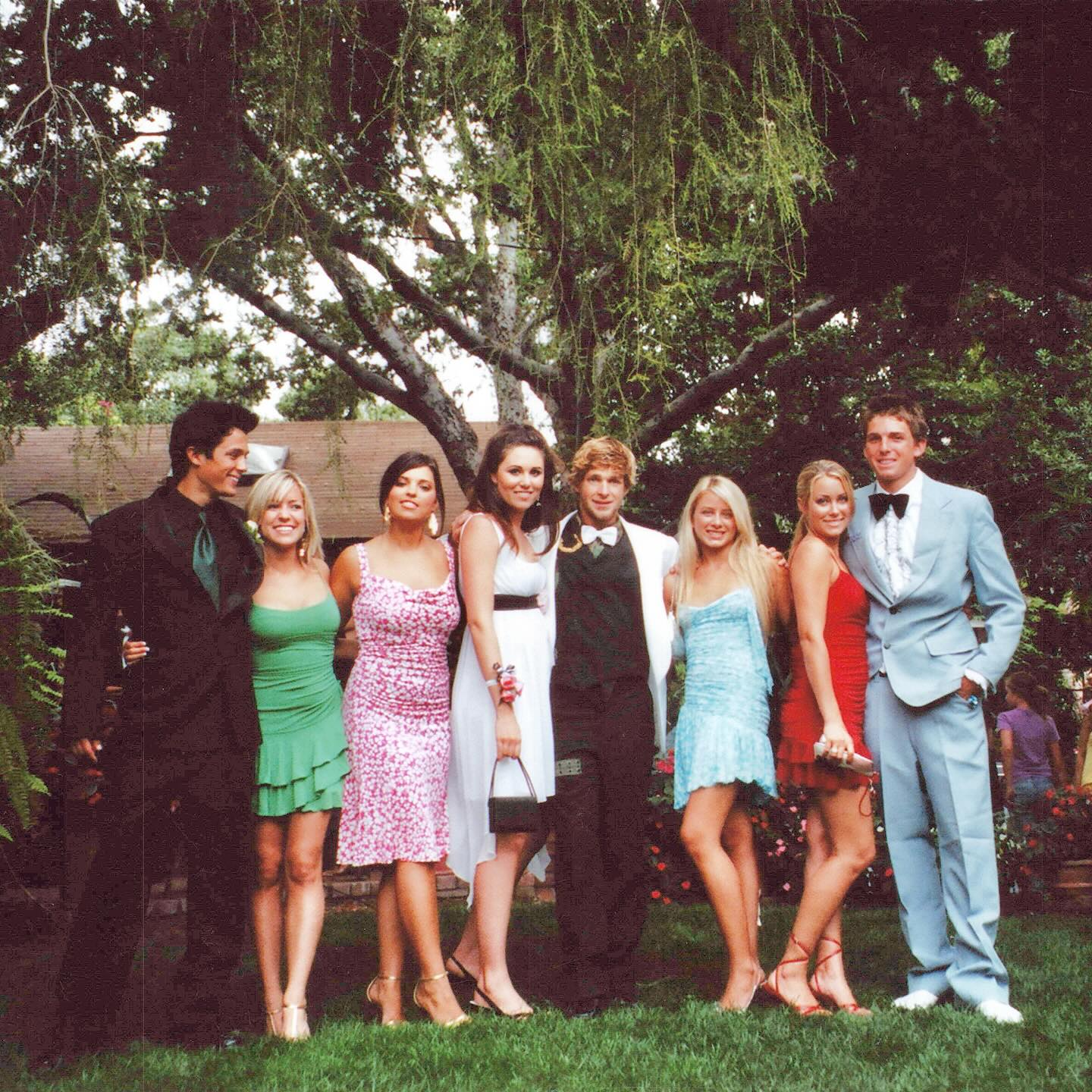 Lauren Conrad takes it back to the beginning with this throwback photo of the Laguna beach cast.