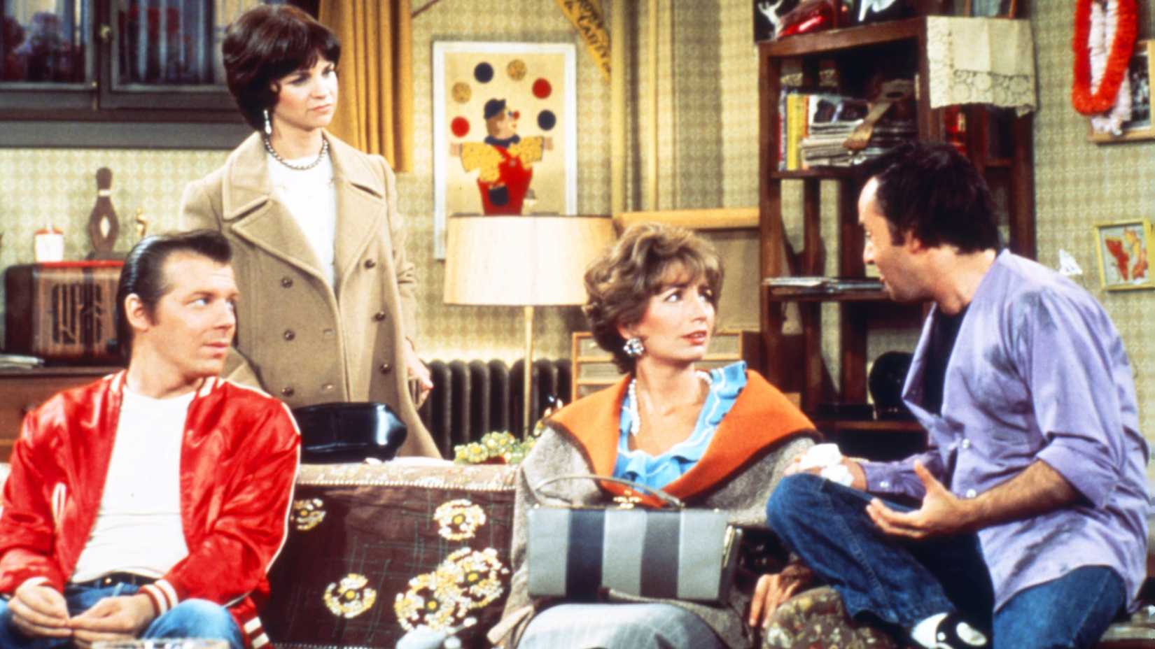 Laverne, Shirley, Lenny, and Squiggy in Laverne & Shirley